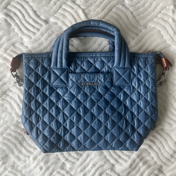 MZ Wallace Small Sutton Deluxe Denim Color - Picture 2 of 10